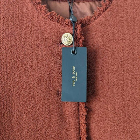 NWT Rag & Bone | Carmen Wool Jacket in Mahogany - Picture 5 of 16